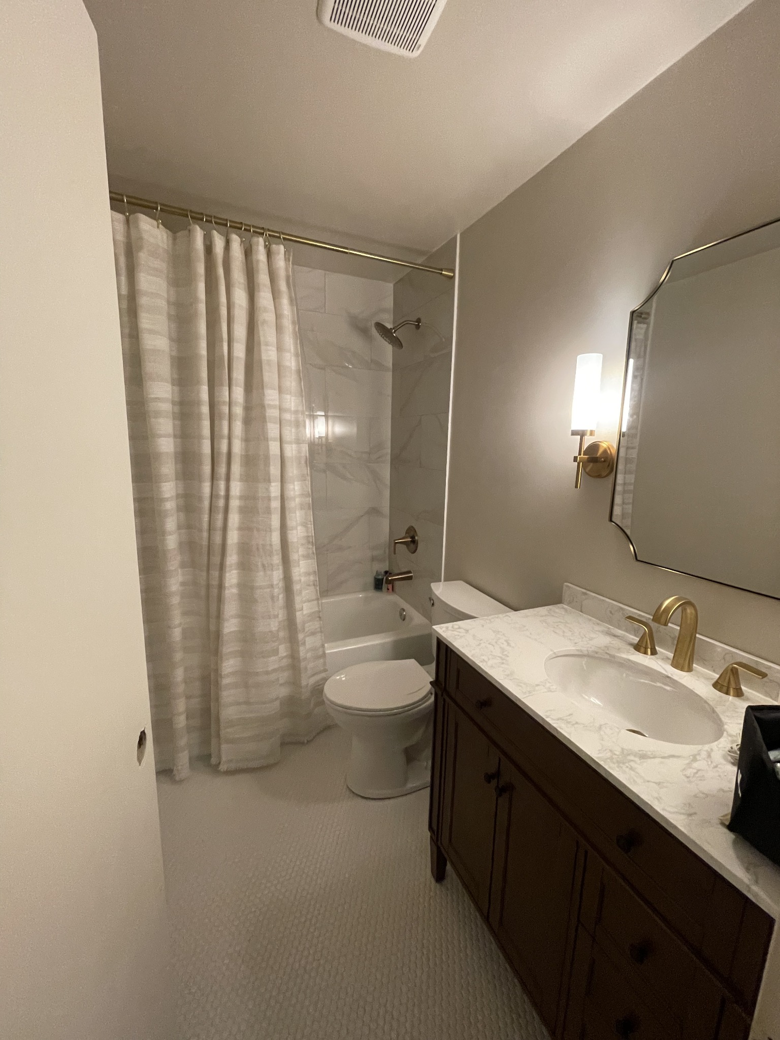 Bathroom after renovation